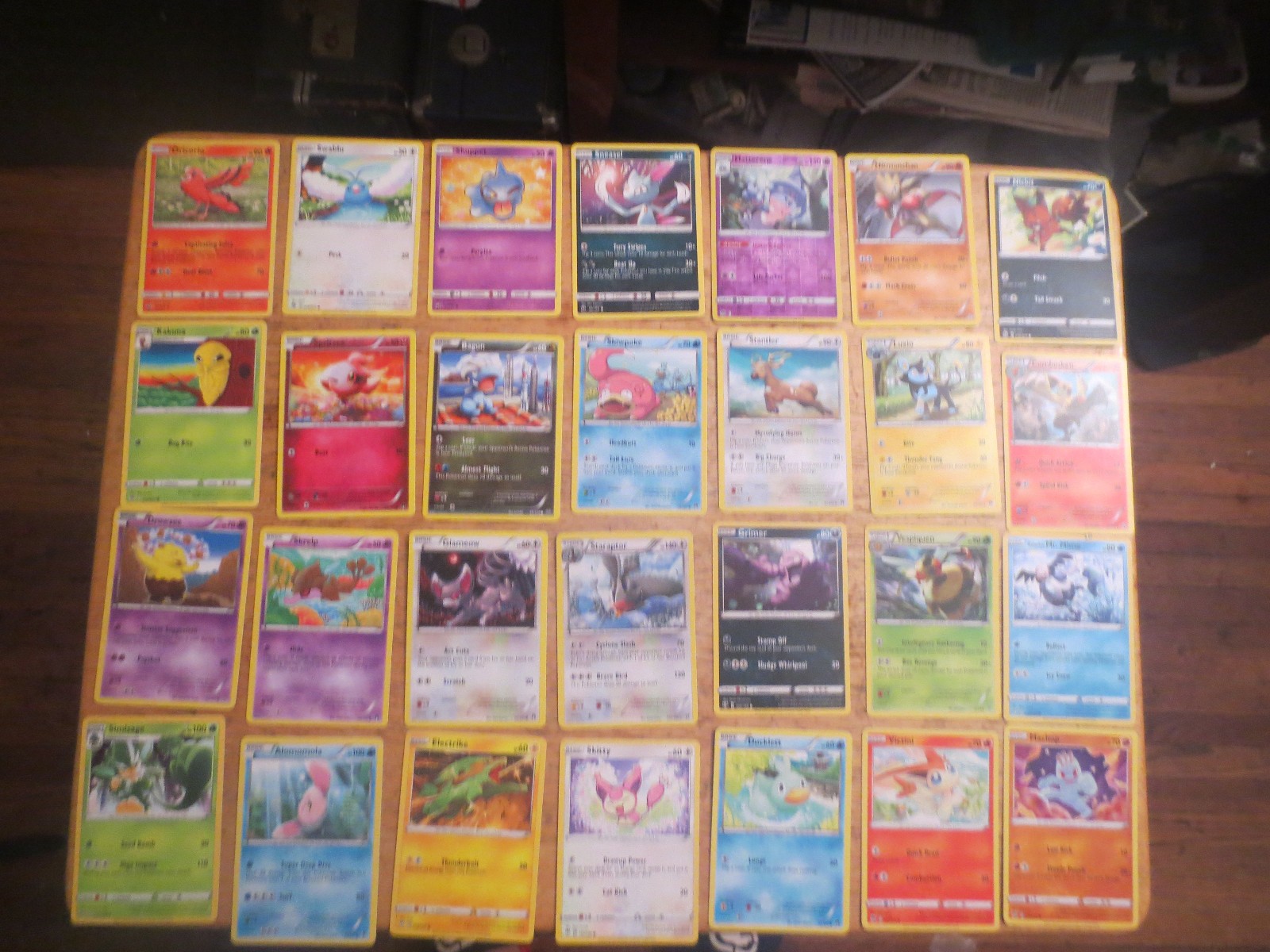Vintage pokemon cards lot UNSEARCHED cards lot junk drawer lot old cards
