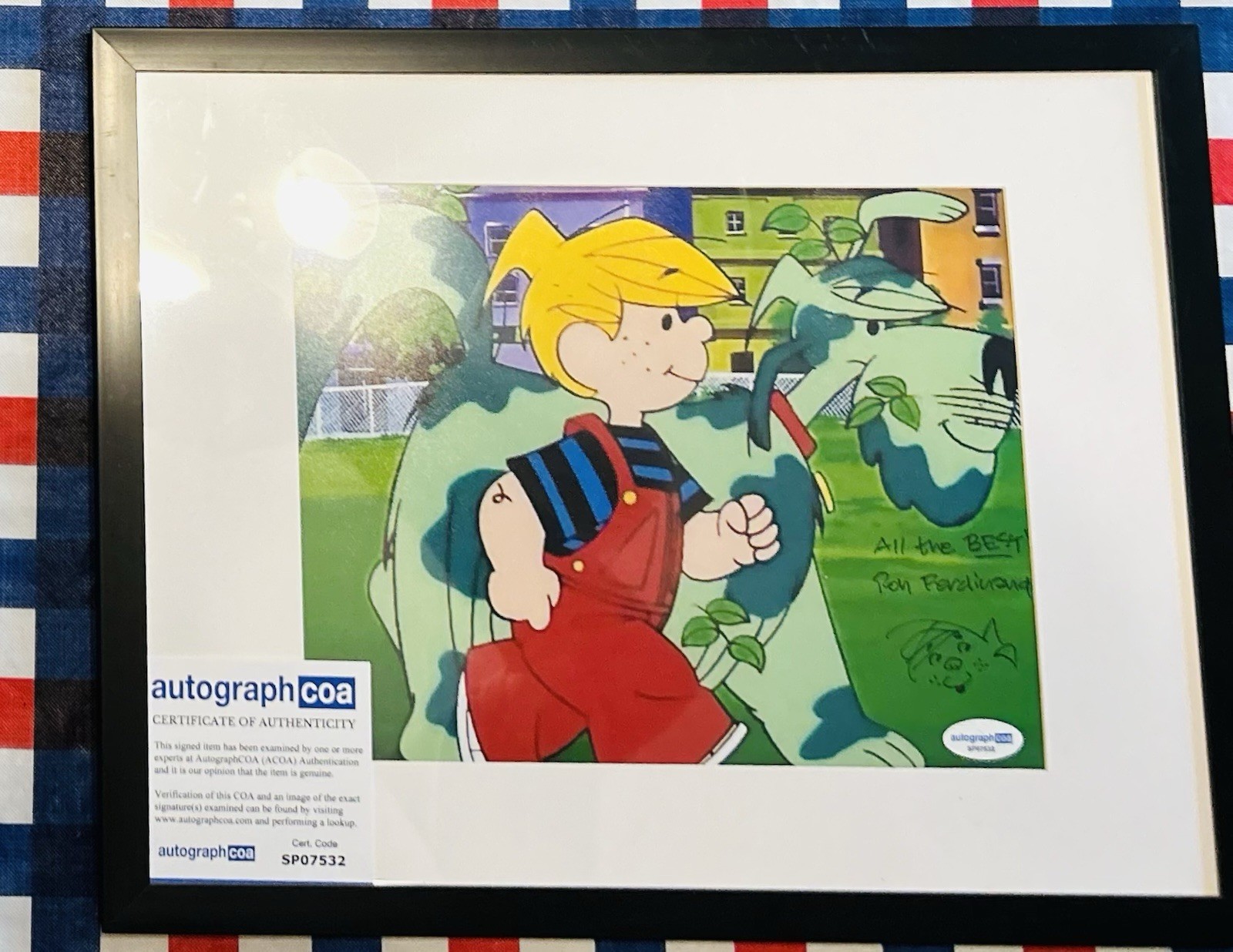Bulk Lot – Chevrolet Items , Framed Pics , Comics , Collectibles , Autographs