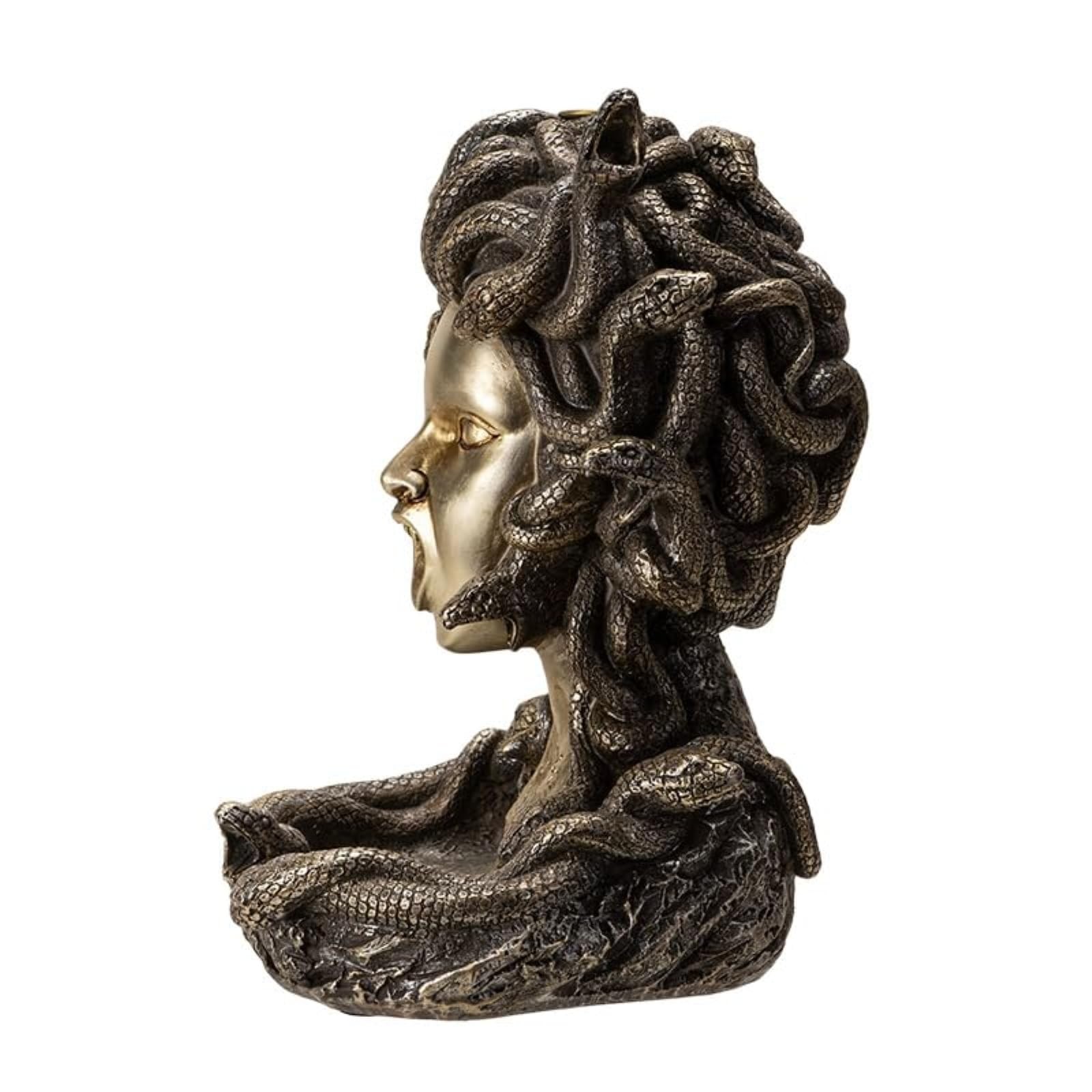 Pacific Giftware Medusa Backflow Burner, Greek Mythology Famous Monster…