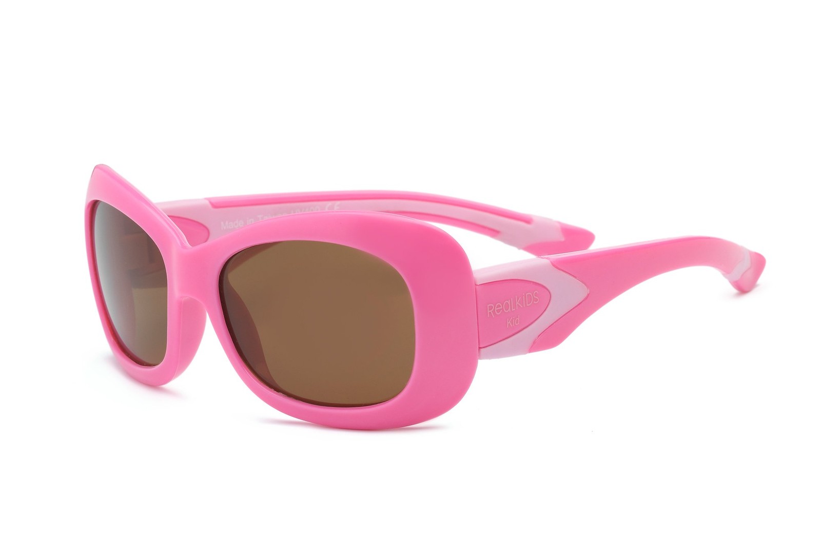 Real Kids Shades Breeze Youth Polarized Sunglasses, UV Protection, Pink