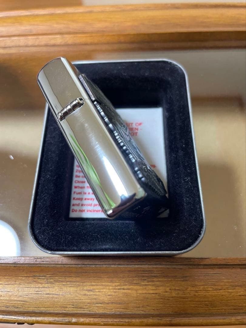 Zippo Harley-Davidson metal pasted 2007 unused item