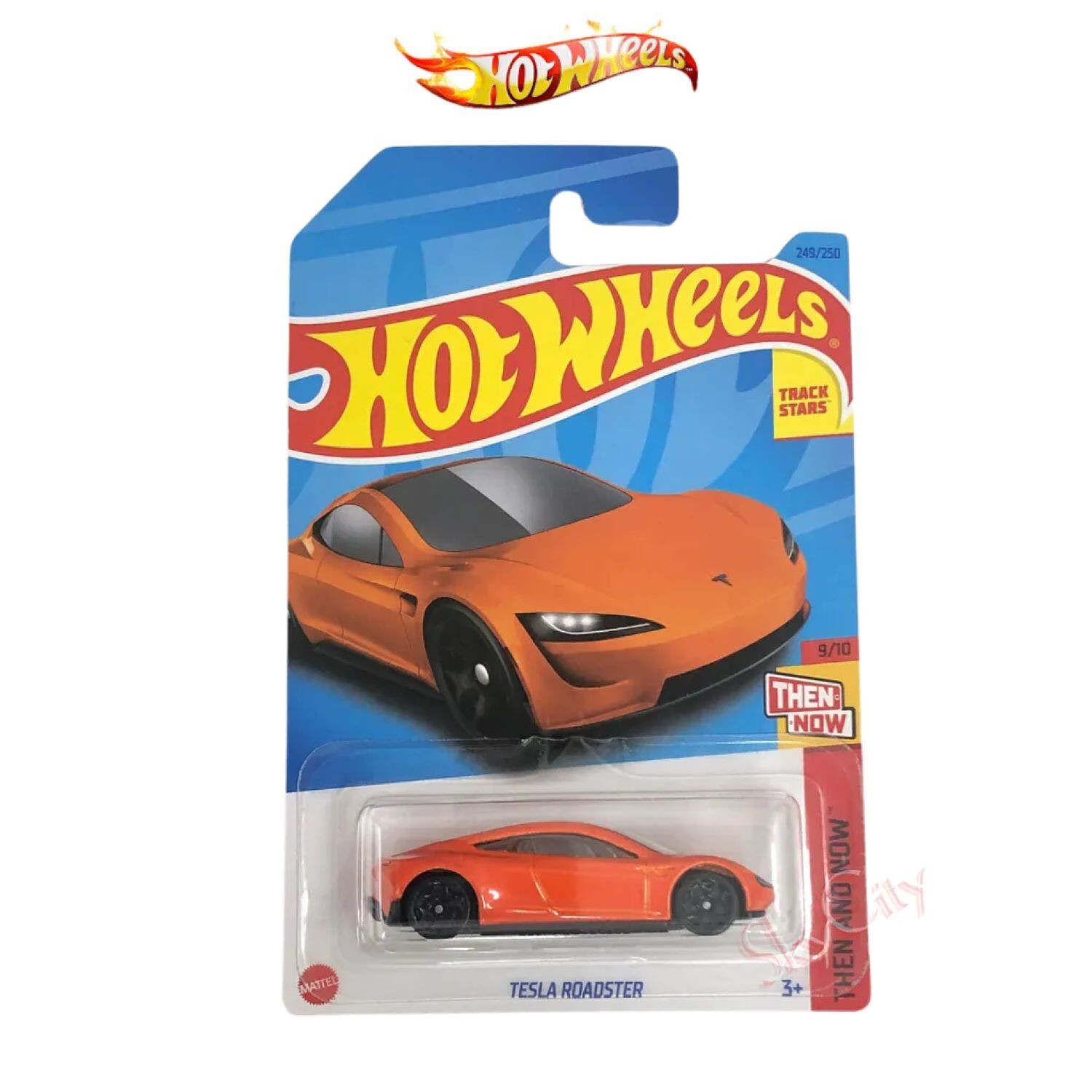 Hot Wheels Tesla Roadster HW Exotics #1/10 Silver Diecast 1:64 Scale New Mattel