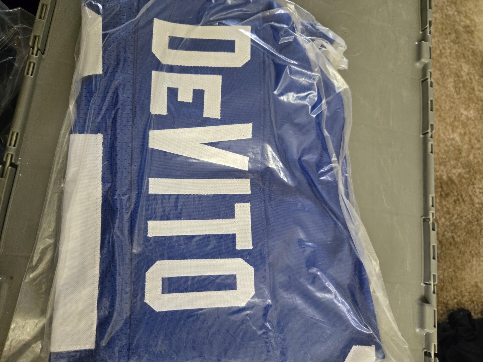 Autographed Football Jersey each in Bags w/ JSA Cards (Multiple)