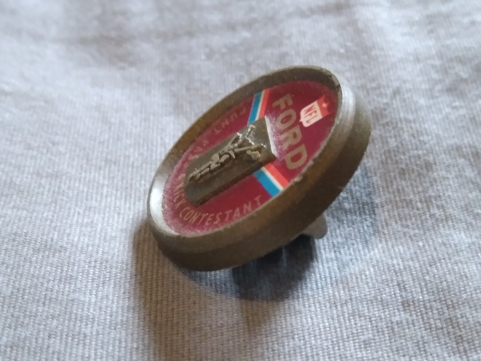 Vintage Tokens and Pins Junk Drawer Lot.