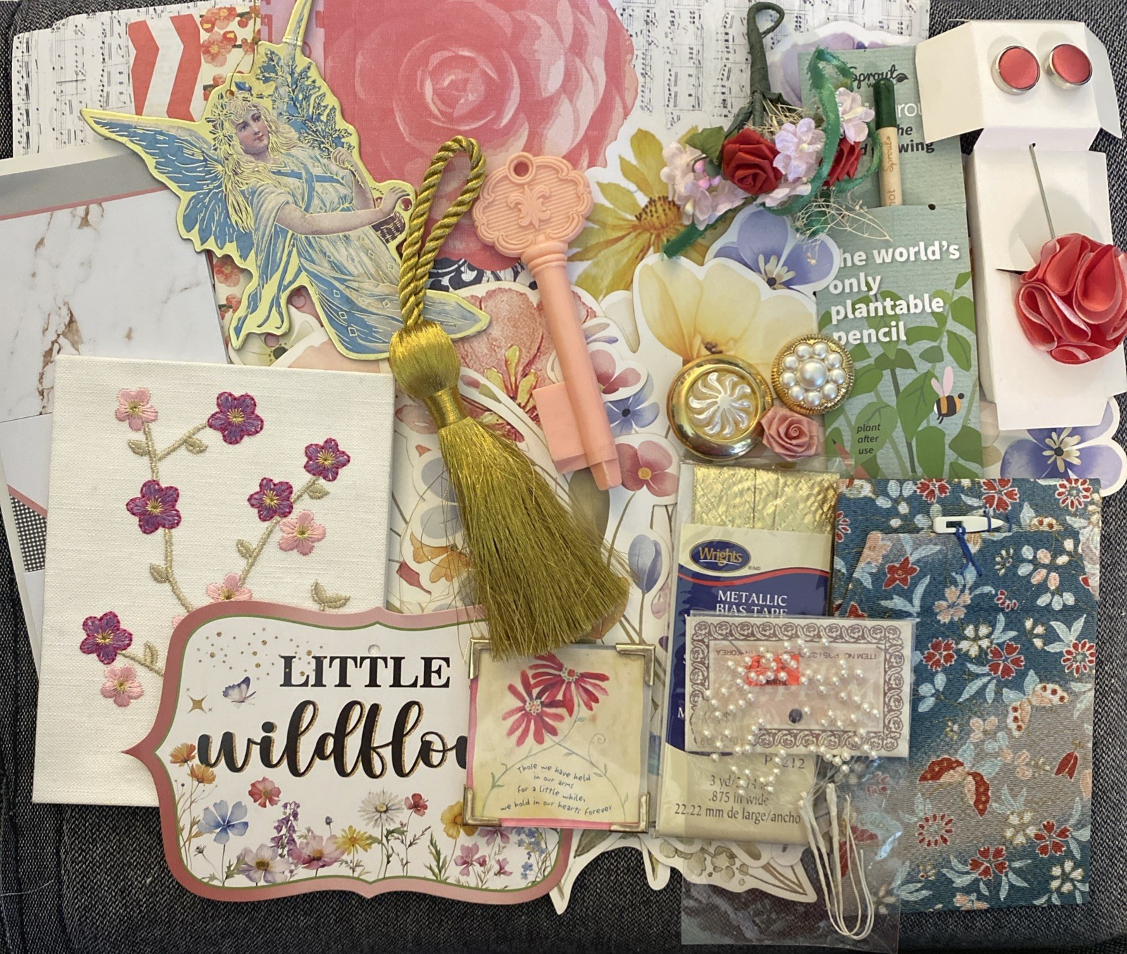 Junk Drawer Bundle Craft Journal Scrapbook Mixed Media Altered Art