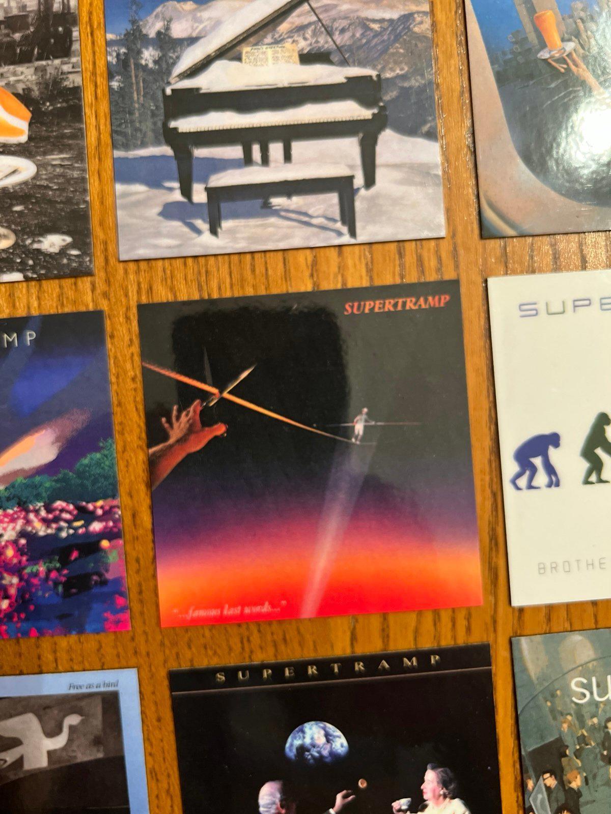 Supertramp fridge magnets