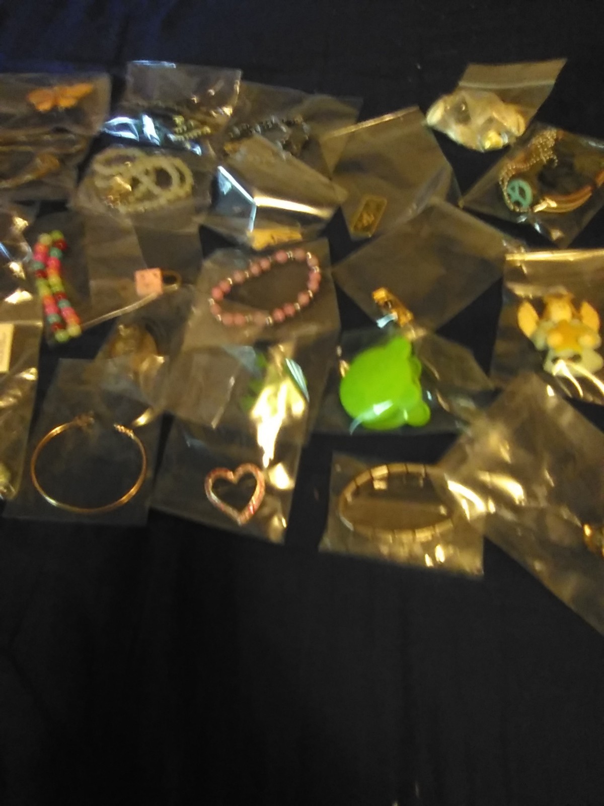 Surprise Lot Of Jewelry +Other Little Things,All In Separate Bags