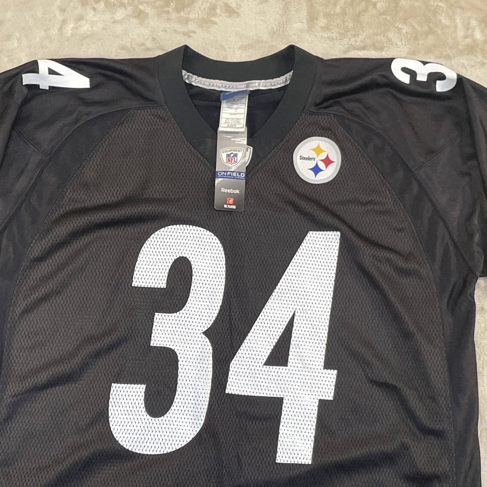 New w/ Tags Authentic Pittsburgh Steelers Rashard Mendenhall Reebok Jersey 52 XL