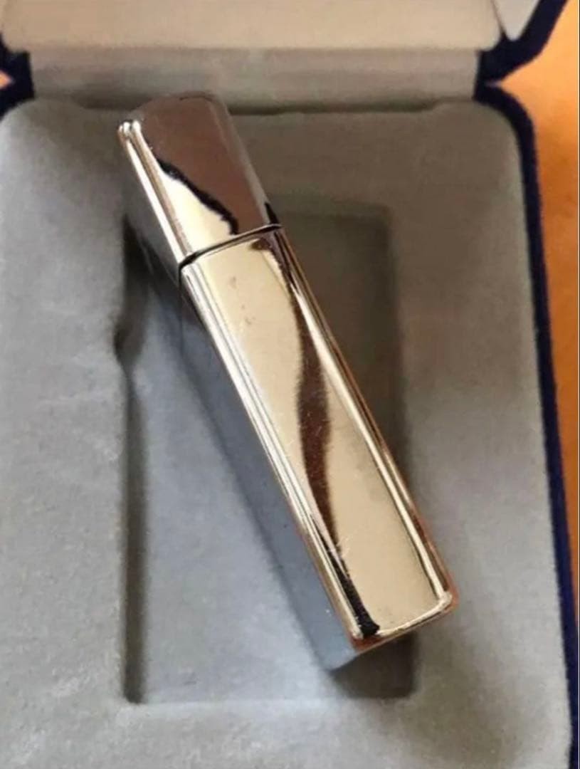 Zippo Vintage Slim Engine Turn 1958 Rare Good Condition