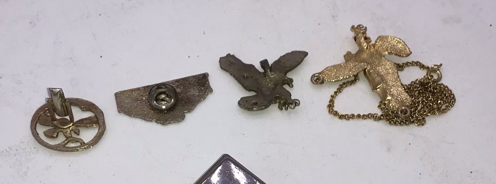 Vintage Lot Of Eagle Items