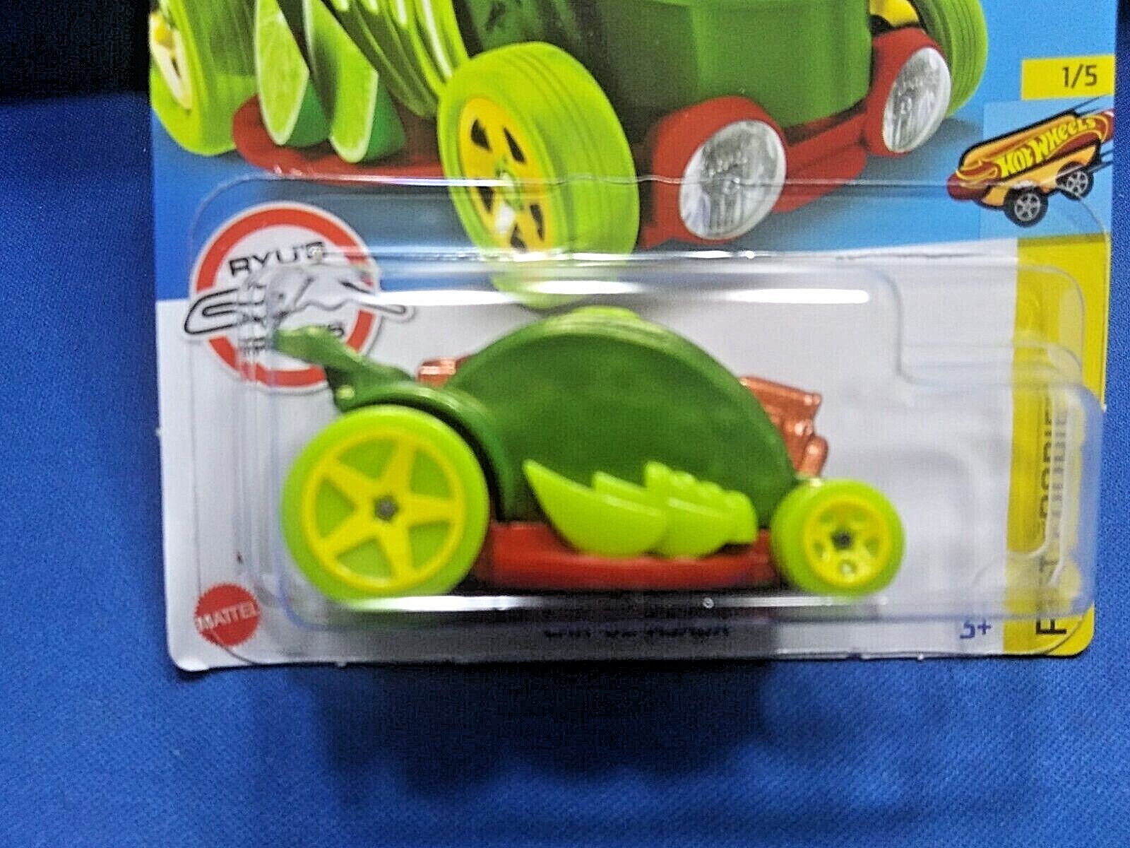 Hot Wheels Car-De-Asada Fast Foodie Series #1/5 Green Diecast 1:64 Scale Mattel