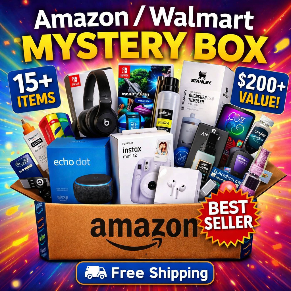 Amazon / Walmart Mixed Lot of General Merchandise ~ Overstock & Returns 15+ $200