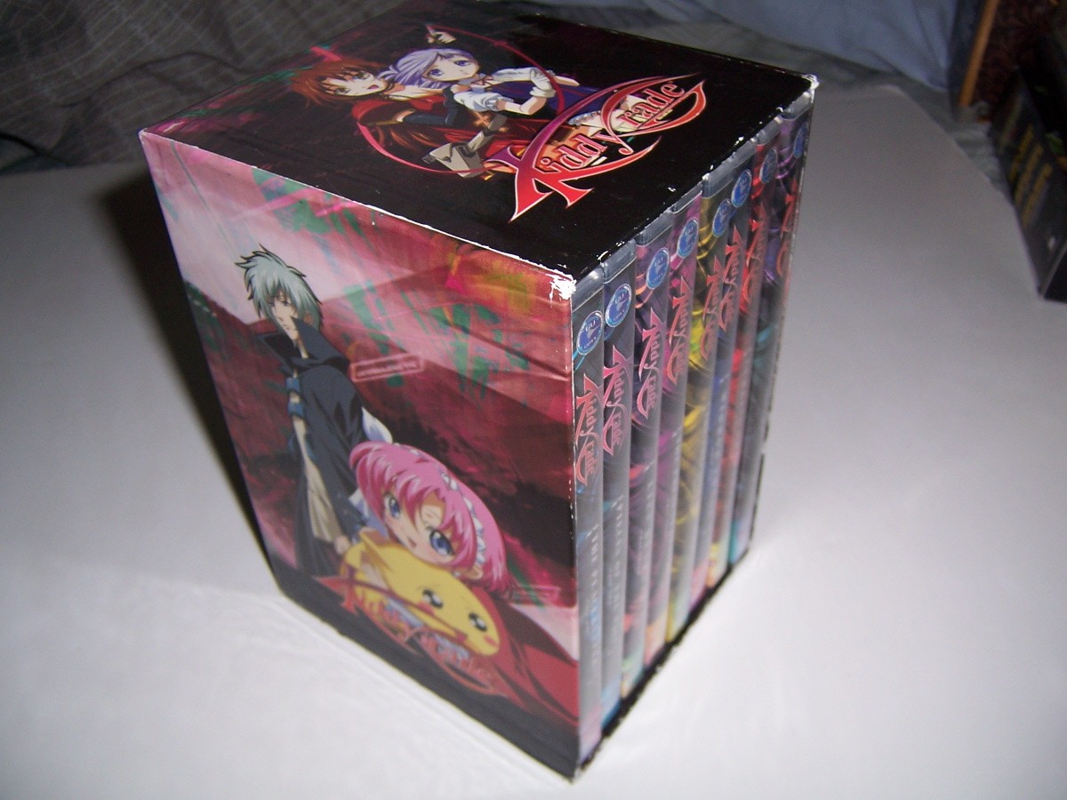Kiddy Krade Complete Anime Series DVD Box Set 1 2 3 4 5 6 7 8 – Used Large Box