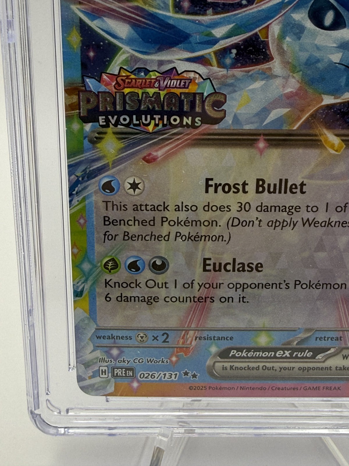 Leafeon 006/131, Sylveon 041/131, Glaceon 026/131 CGC MINT 9