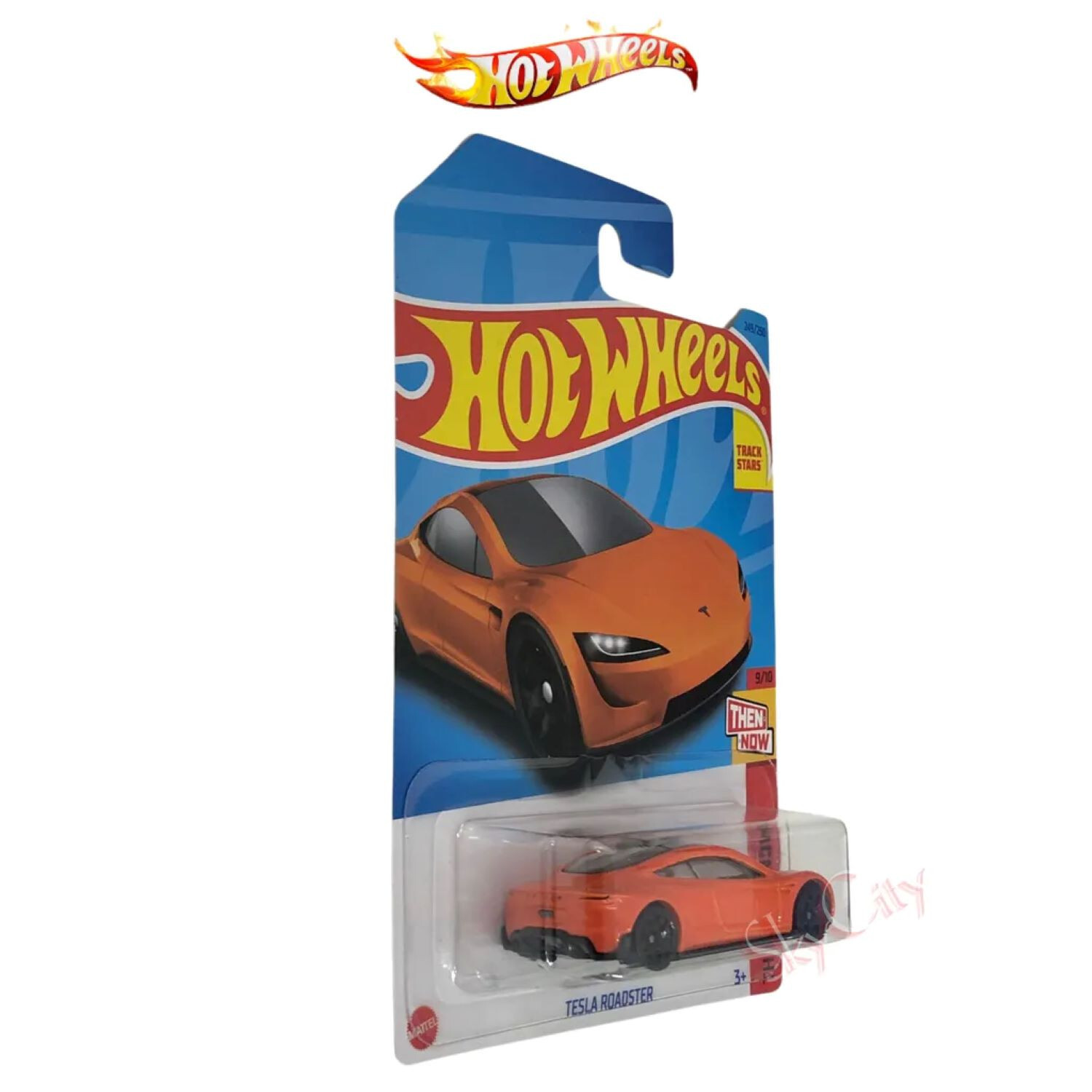 Hot Wheels Tesla Roadster HW Exotics #1/10 Silver Diecast 1:64 Scale New Mattel