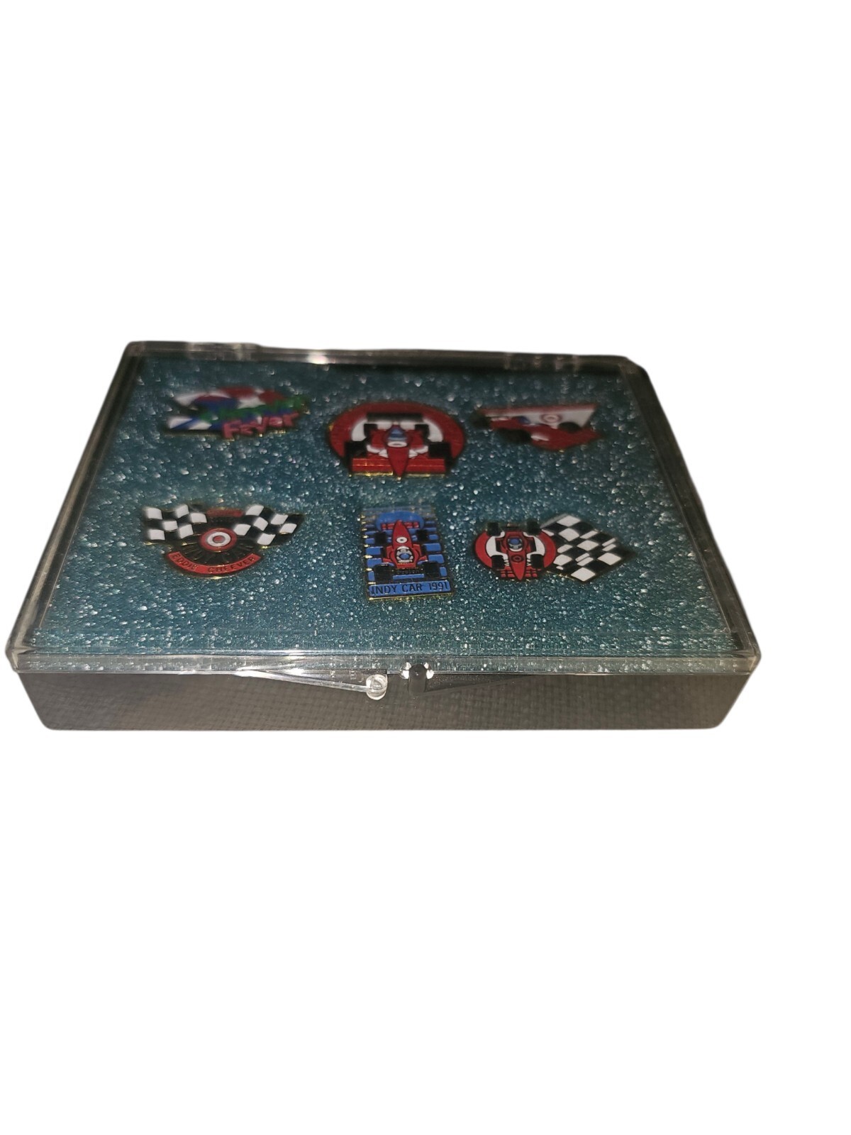 Target / Scotch Indy Car Racing 1991 Collector Pin Set with case