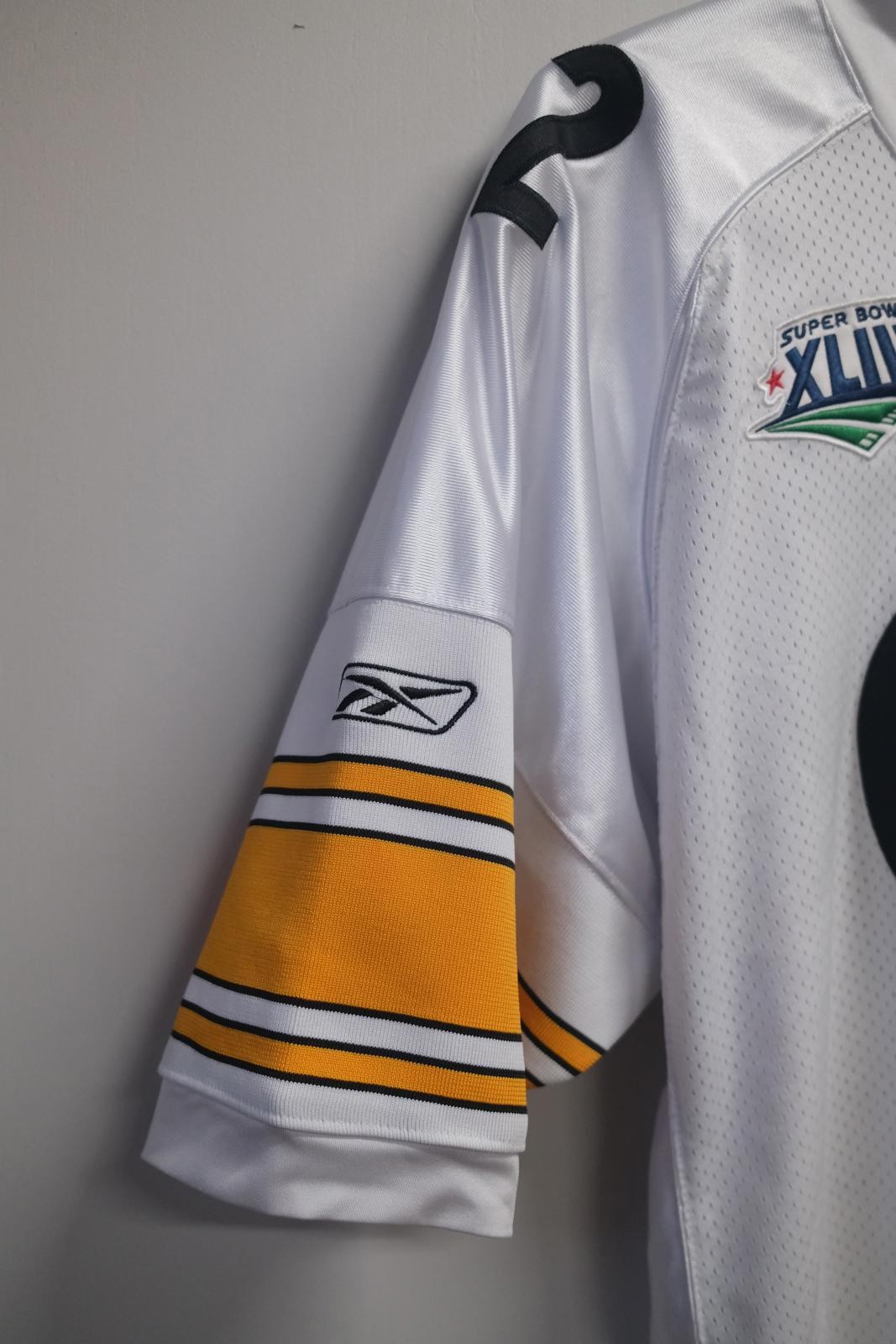 09 Reebok Pittsburgh Steeler Super Bowl 43 Harrison Jersey