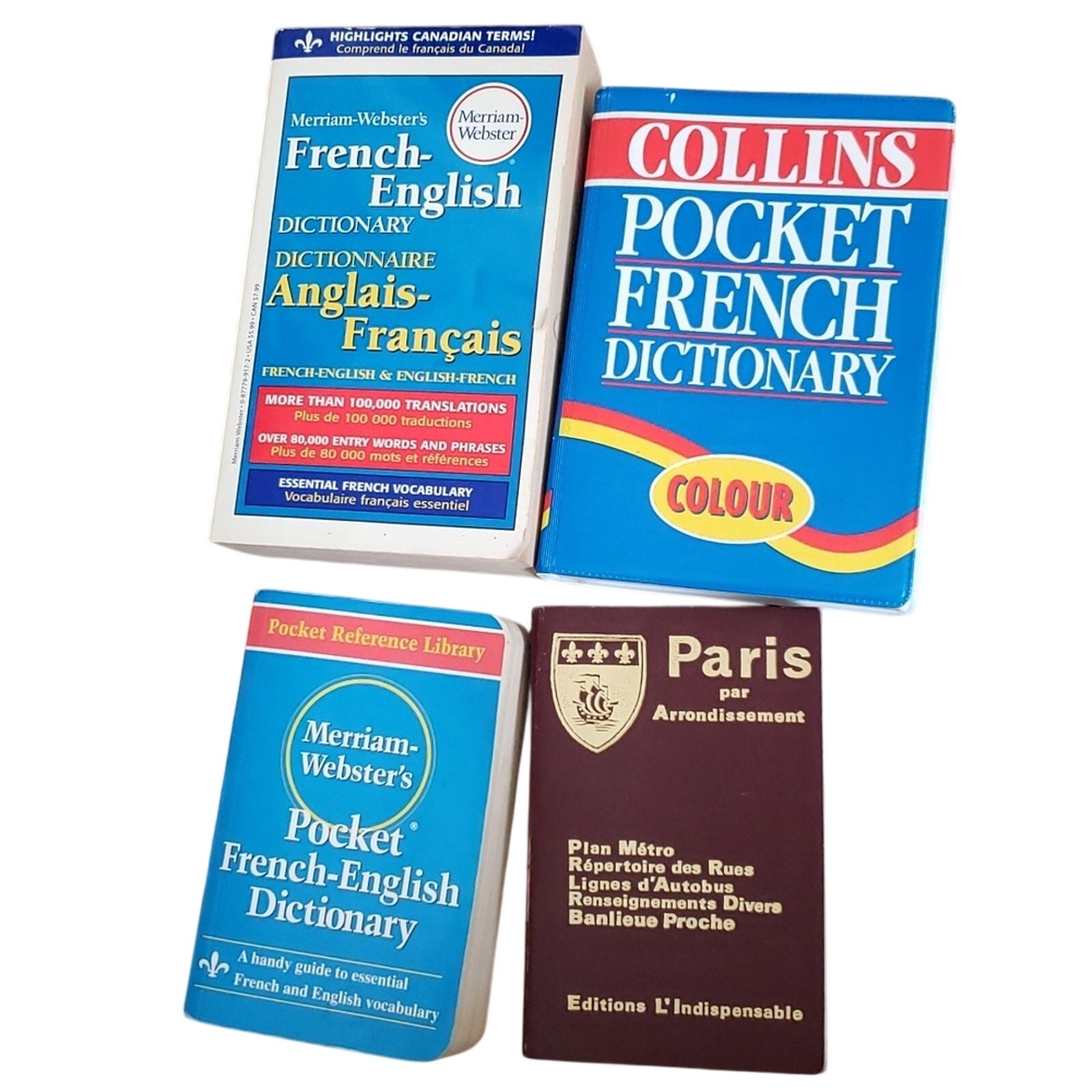 French English Dictionaries ( Set of 4)