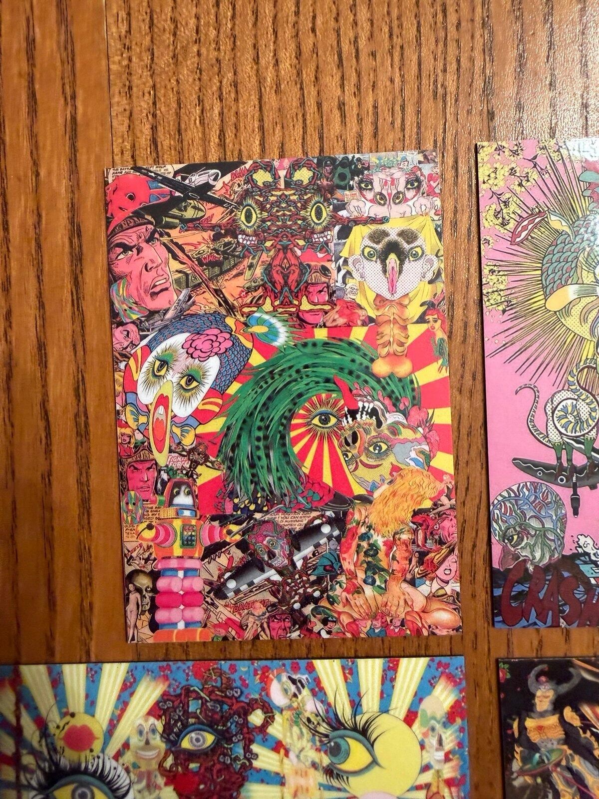 Keiichi Tanaami FRIDGE MAGNETS Japan psychedelic art decor Japanese surreal