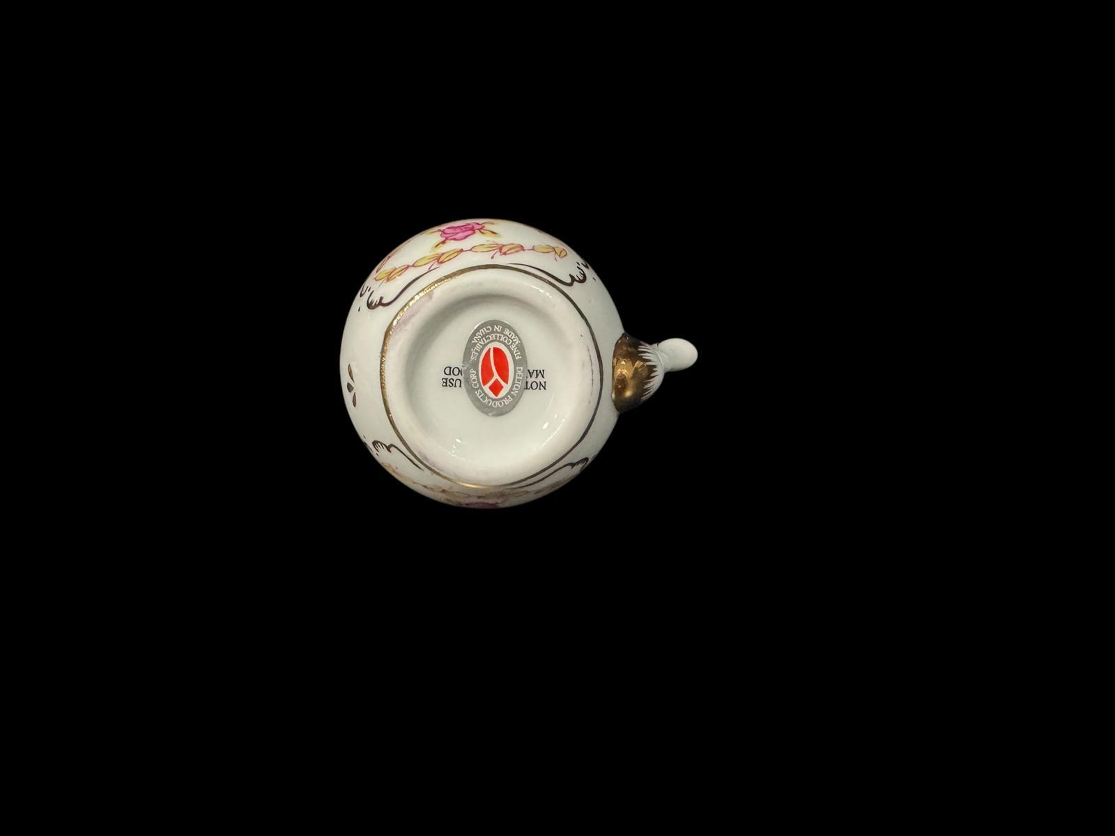 Mini China Tea Pot 3.5″ Tall Decoration Only