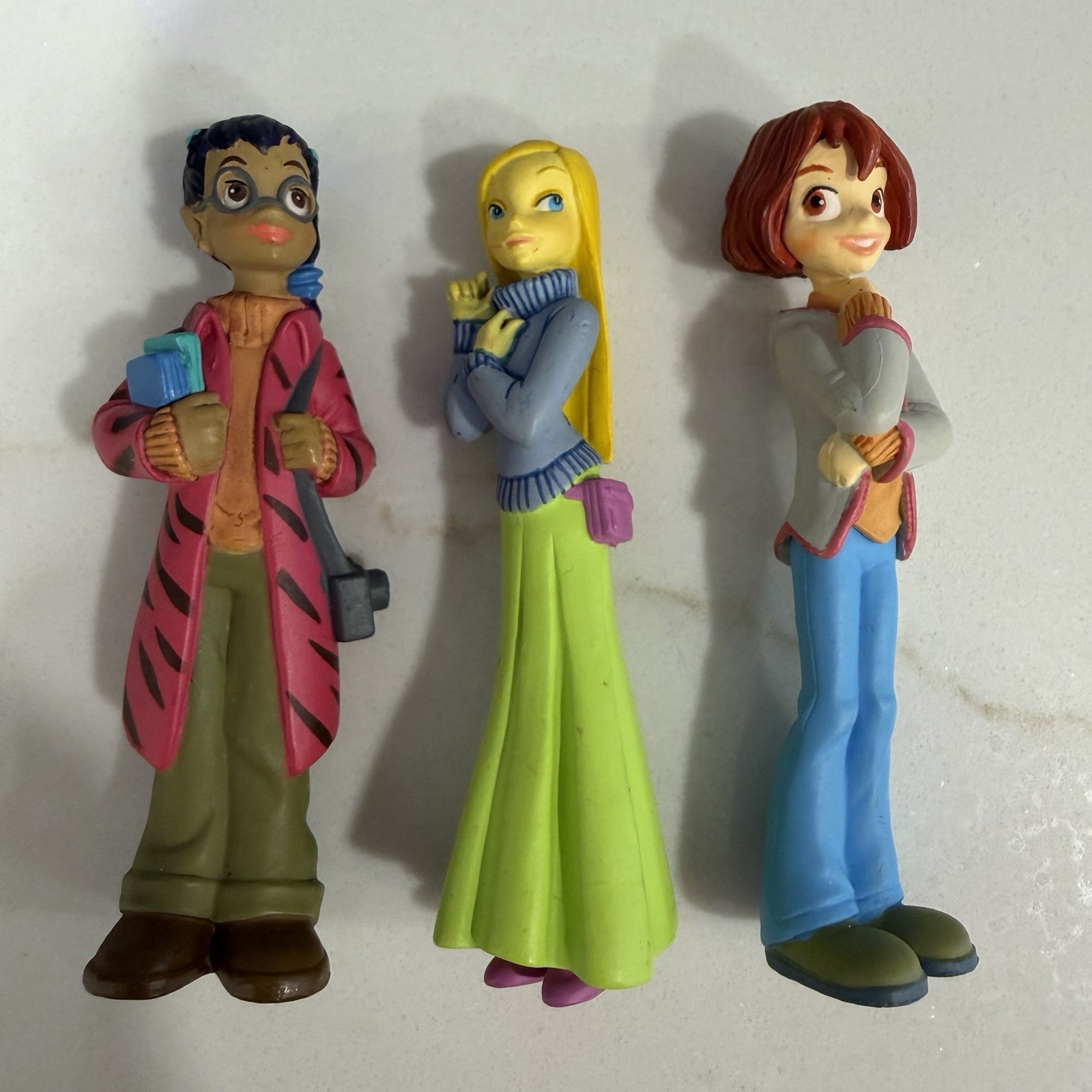 Vintage Lot of (5) Rare Disney W.I.T.C.H. Figurines 2005