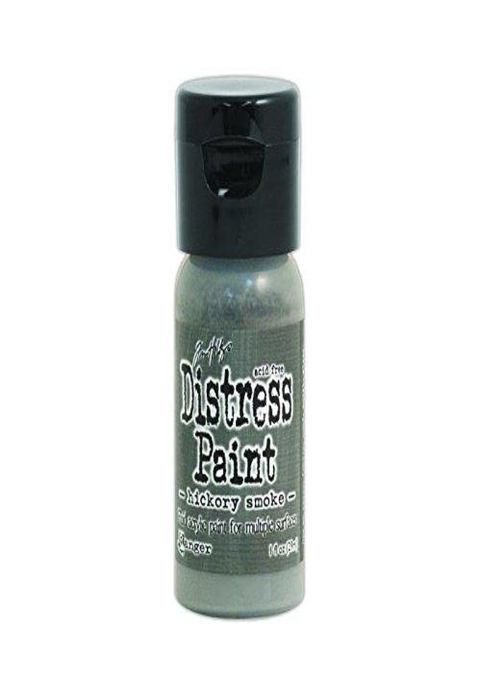 Ranger TDF50223 Distress Paint Flip Cap 1 oz Hickory Smoke Ranger Metal Everyday