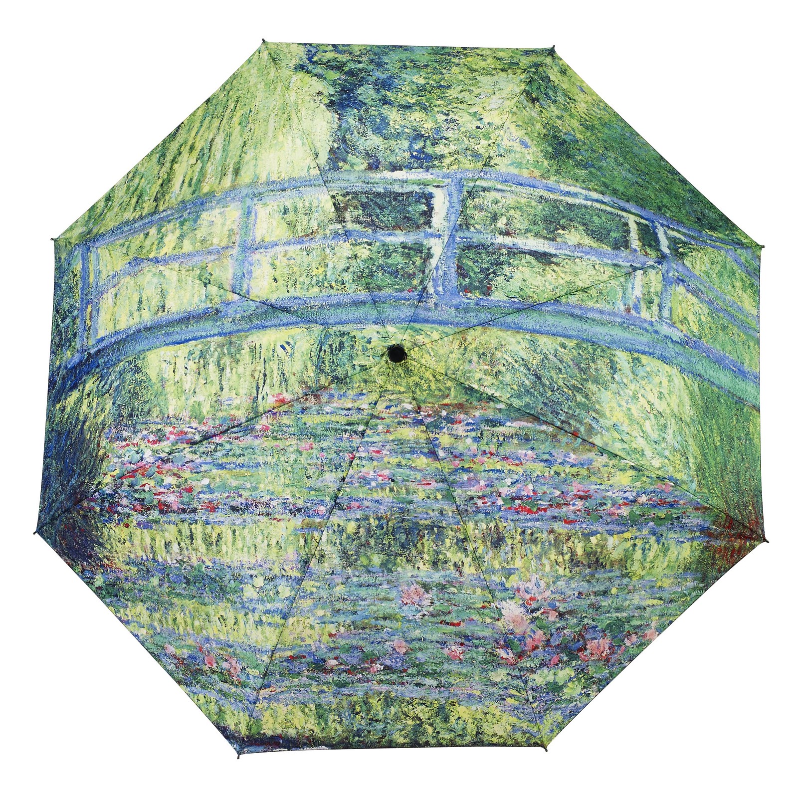 Galleria Monet Japanese Bridge Folding Umbrella
