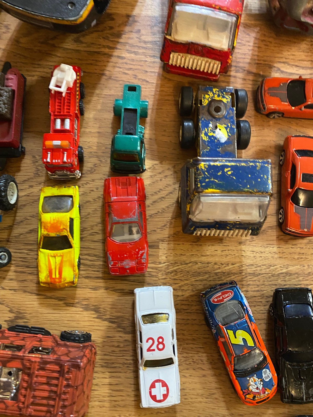 Random Junk Drawer Toy Car Cars Trucks Cycles Diecast Nascar Huge Lot Collection
