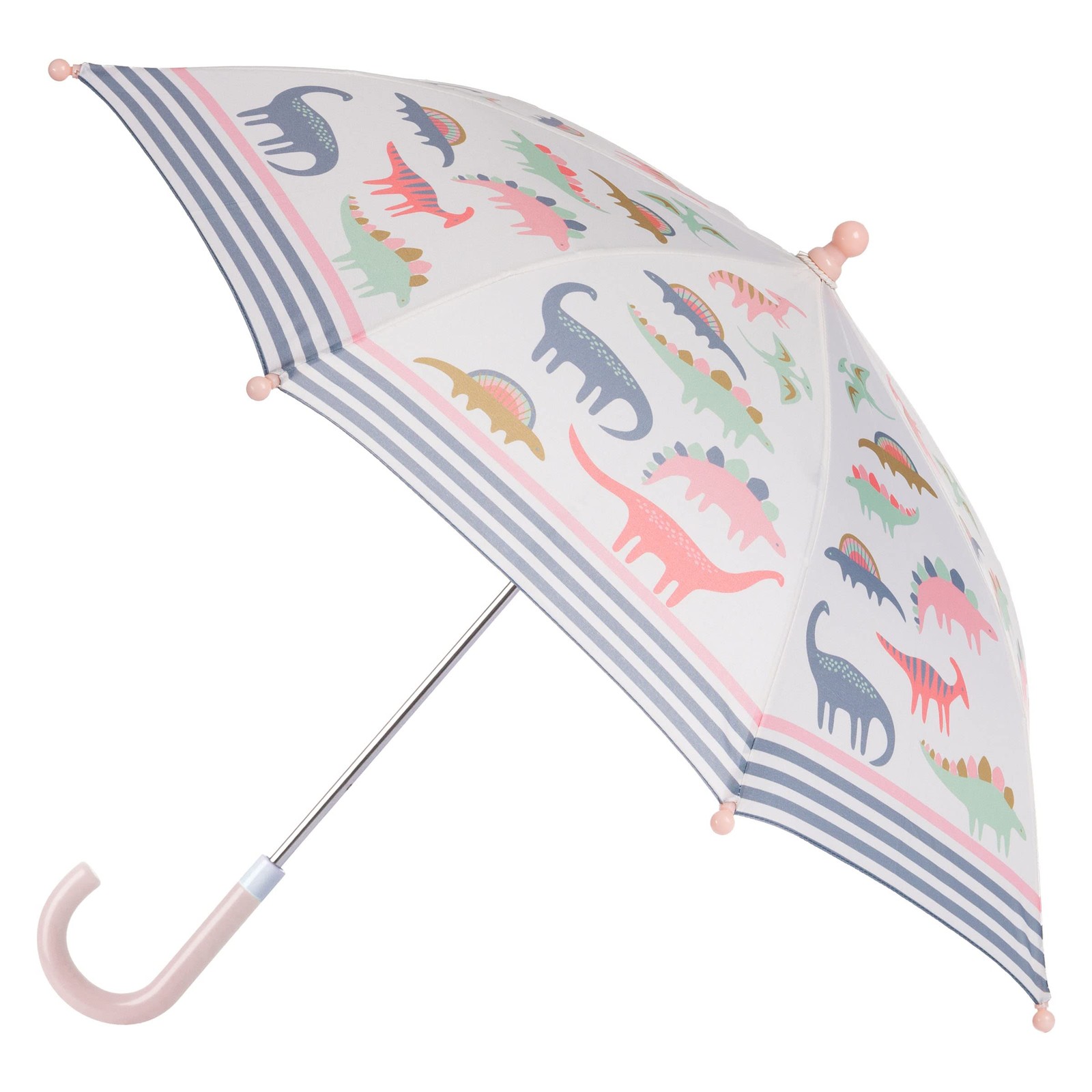 Stephen Joseph Polyester Kids’ Umbrella, Pink Dino