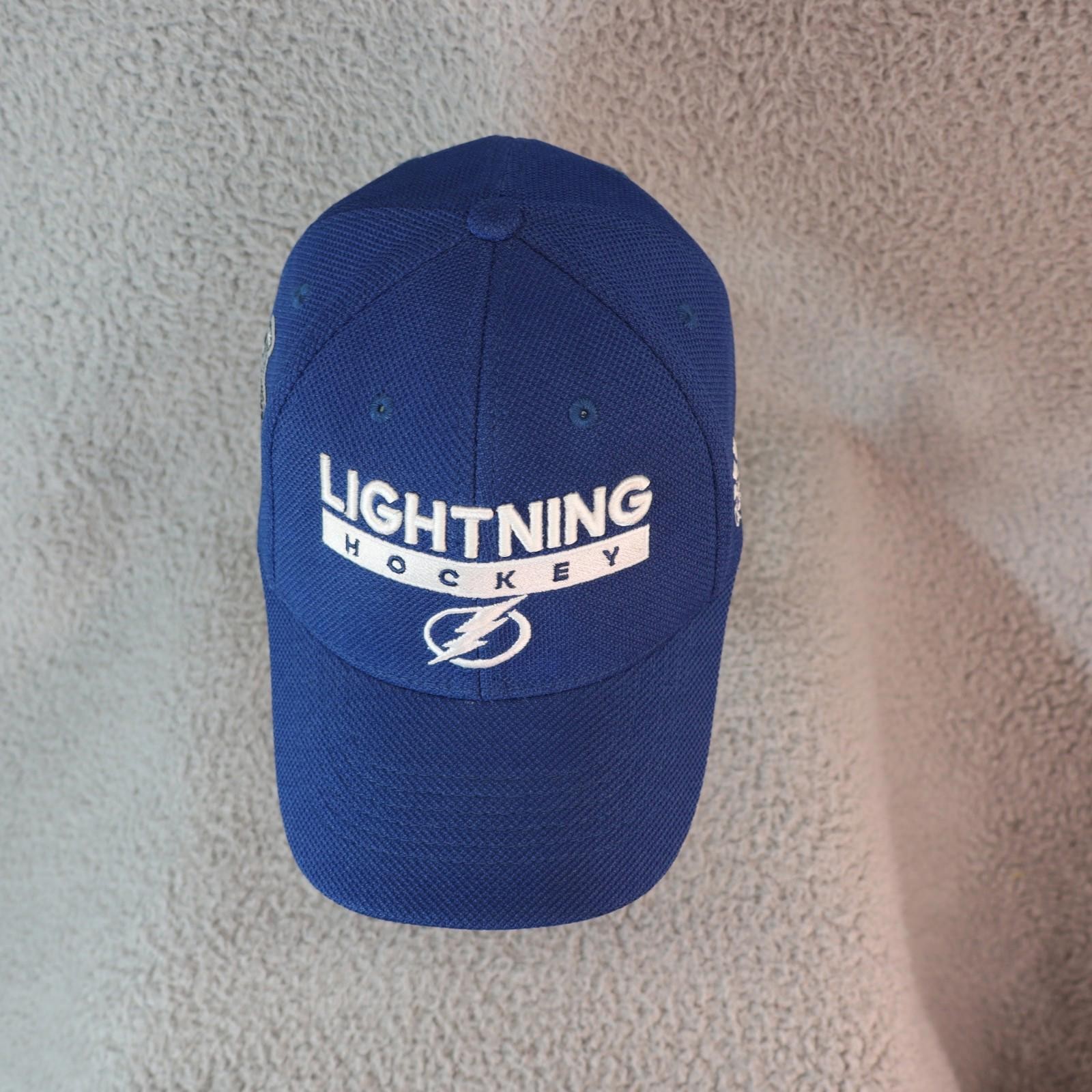 Adidas Lightning Hockey Stanley Cup Playoff NHL 2018 Cap Hat