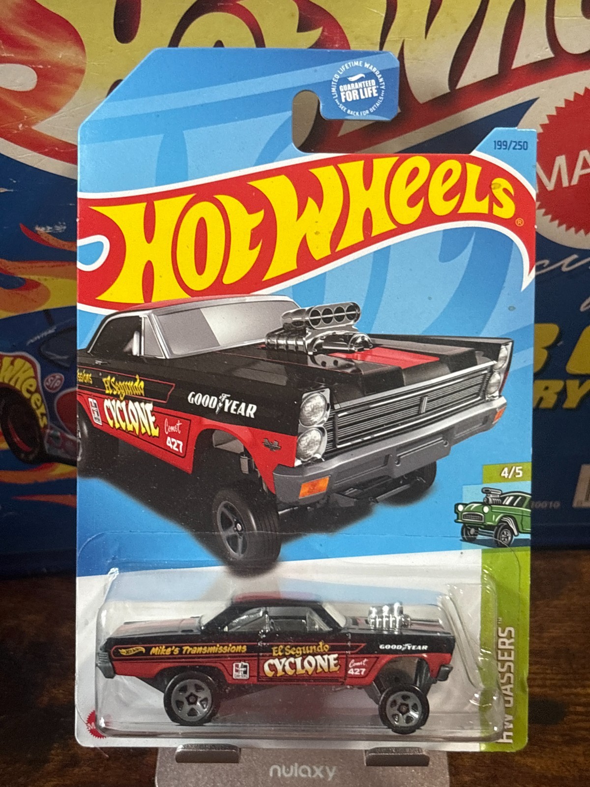 2022 Hot Wheels 65 Mercury Comet Cyclone [HW Gassers Series #4/5] Black (A07)