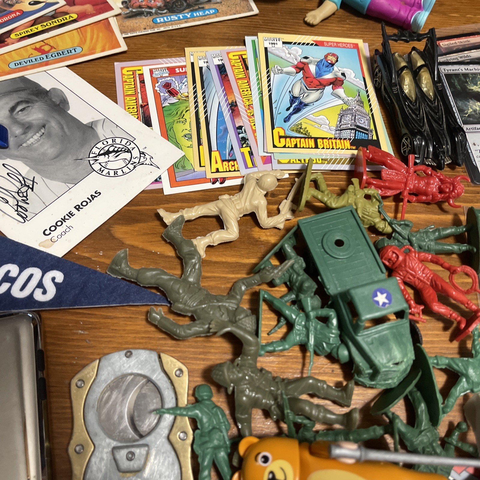 Vintage Junk Drawer Lot – Toys, Cards, GPK, Keychains, Watches, Jewelry, Pokémon