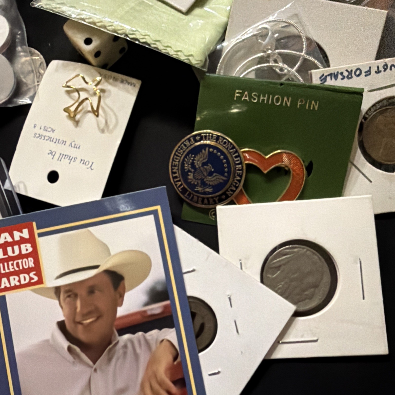 Vintage Grandpa and Grandma’s Junk Drawer Mixed Treasure Lot