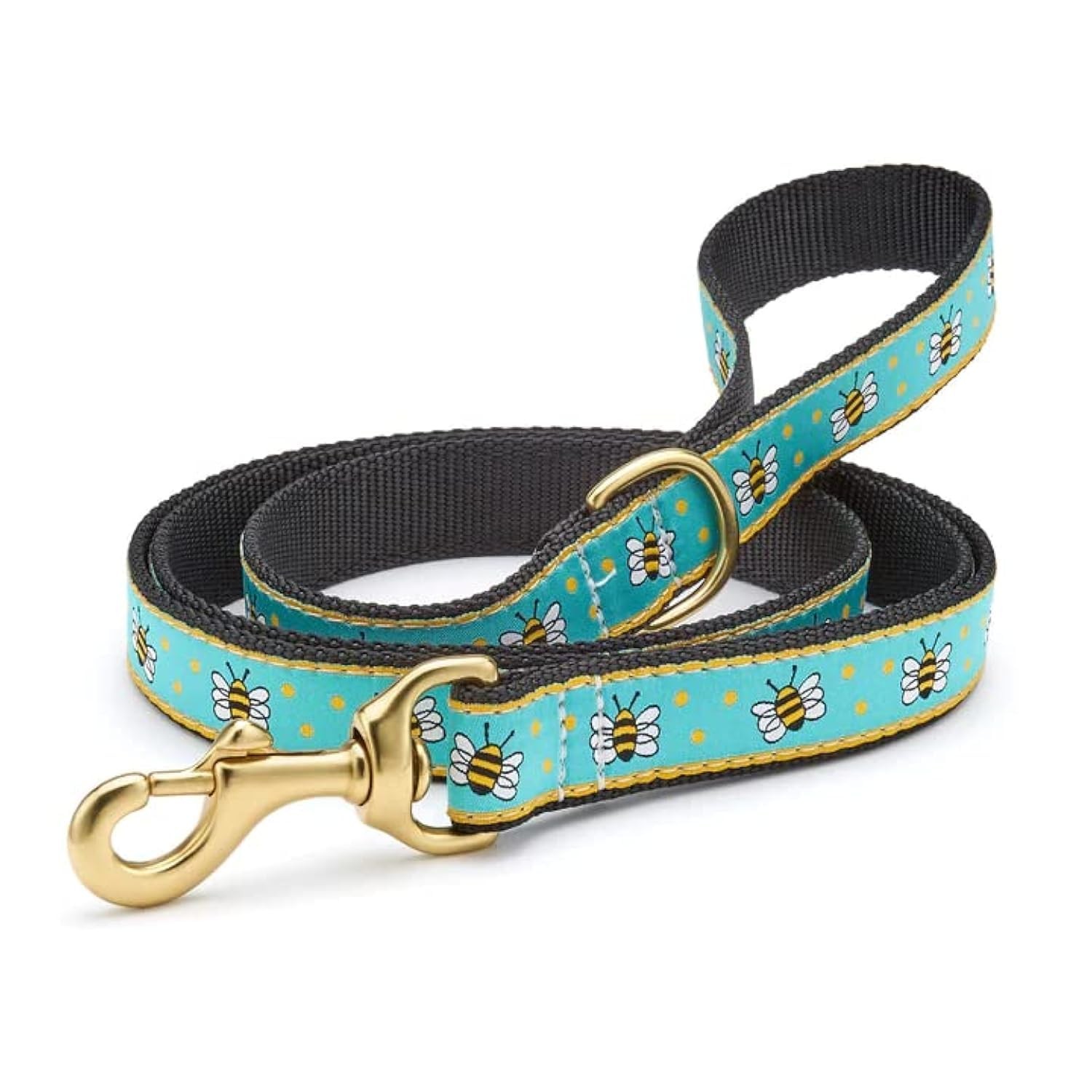 Up Country Bees Pattern Leash (5 ft 1″ Wide)