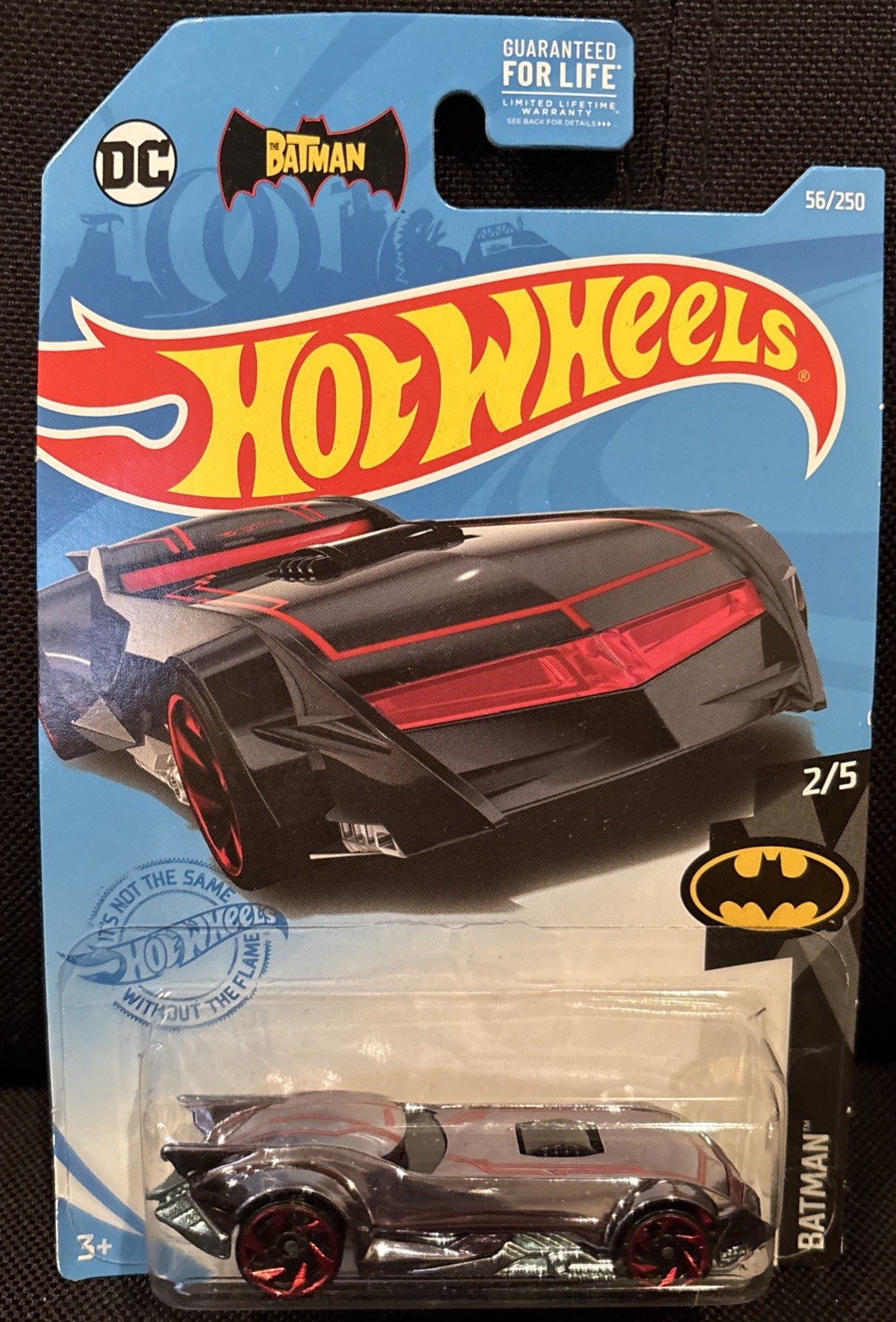 Hot Wheels 2021 The Batman Batmobile Chrome 56/250 DC Comics New
