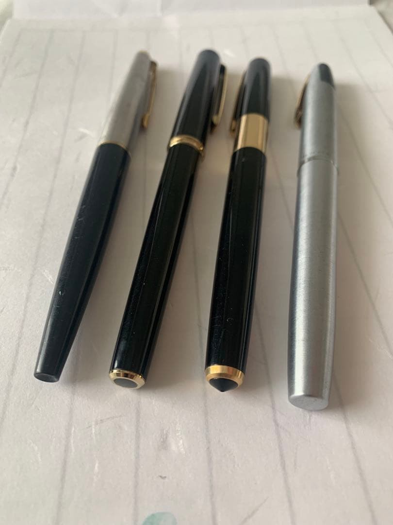 Schafer etc. Fountain pens 4 pieces sold in bulk Sold as-is / For parts or not