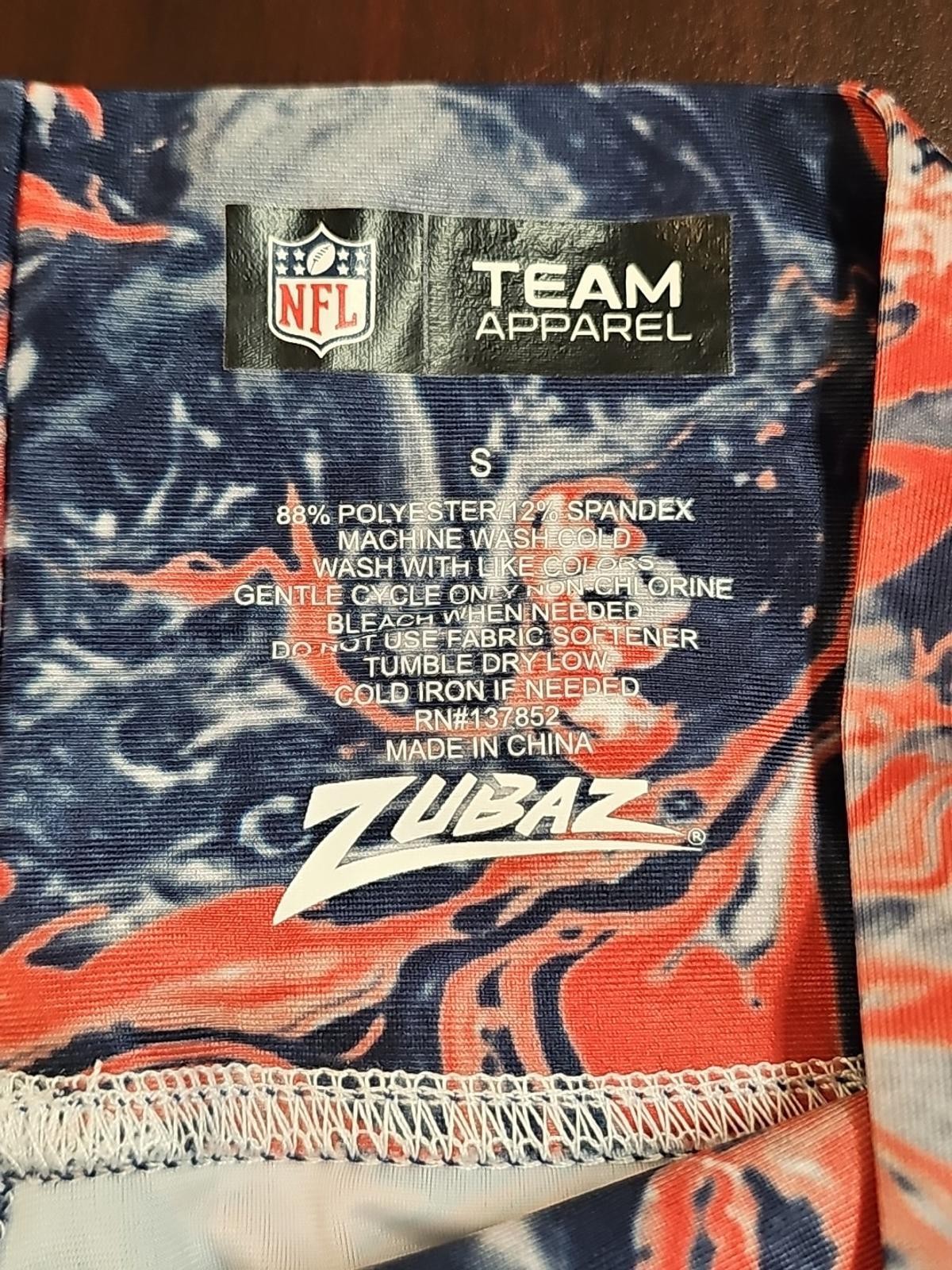 Zubaz NFL Women’s New England Patriots Team Swirl Leggings NWT size S
