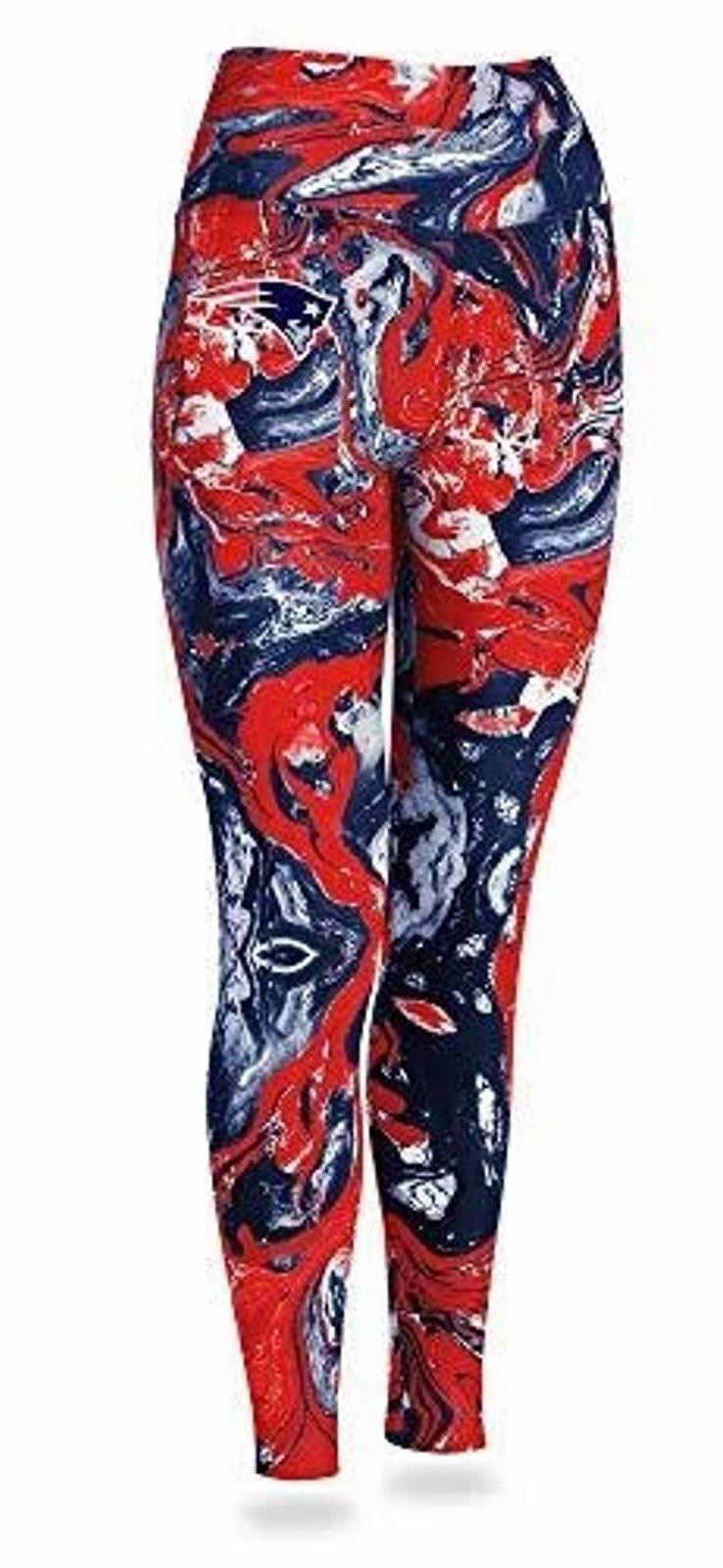 Zubaz NFL Women’s New England Patriots Team Swirl Leggings NWT size S