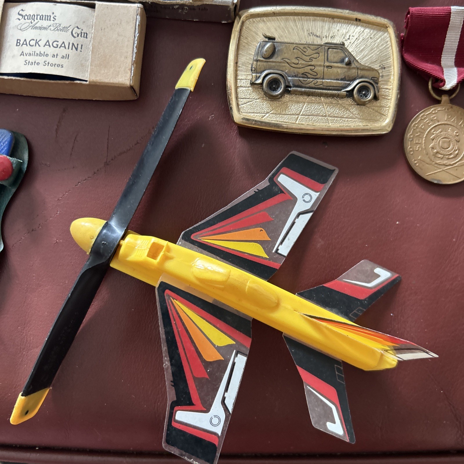 Vtg Junk Drawer Lot Pocket Knives Bottle Openers Planes Cannon Wanderer Compass+