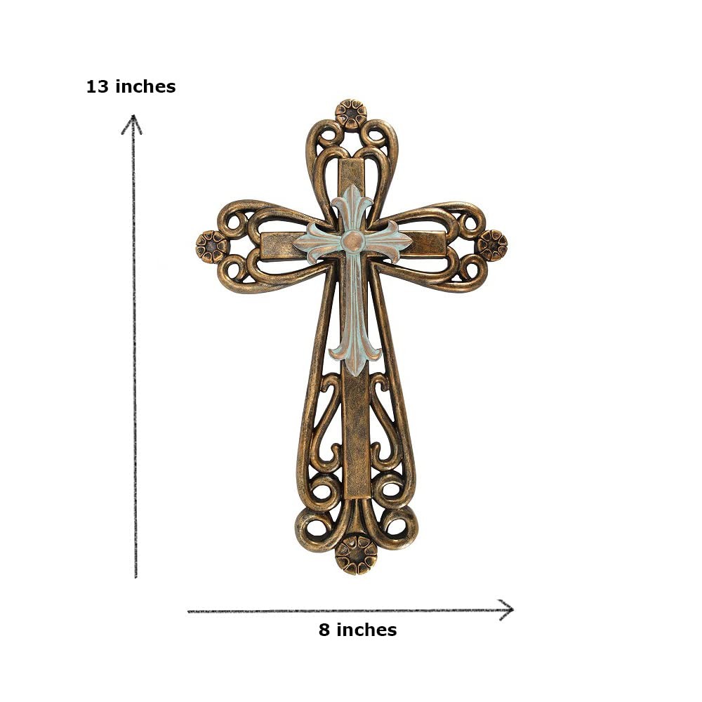 Comfy Hour Faith and Hope Collection Classic Layered Hollow Out Wall Decoration