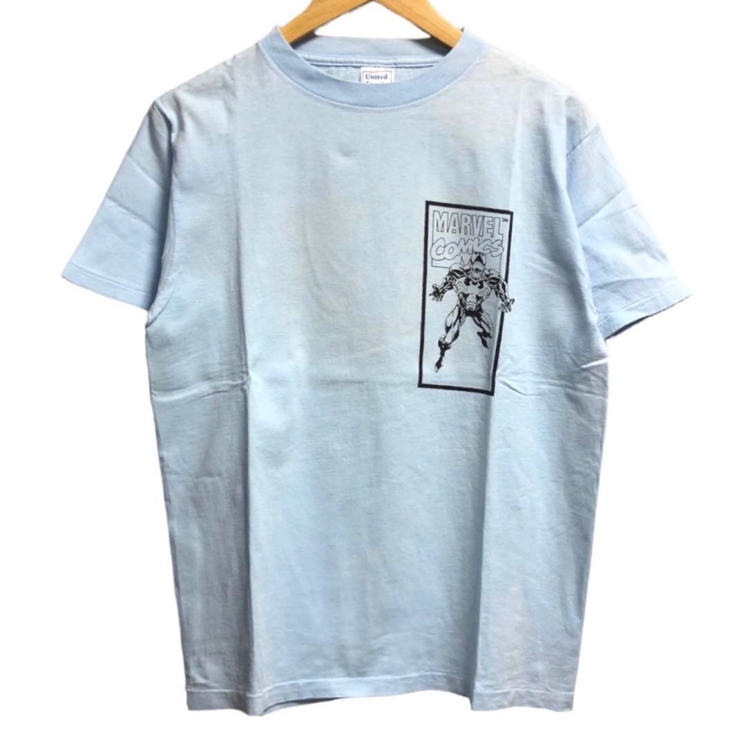 Venom Marvel Comics T-Shirt Aqua Size M Anime Movie 80s 90s Used