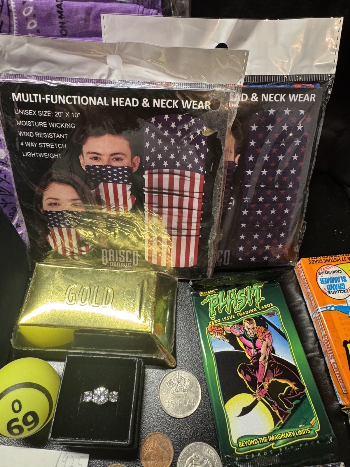 junk drawer lot Coins Cards