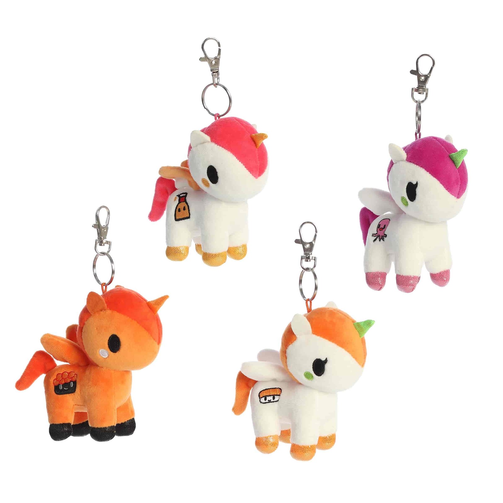 Aurora Tokidoki Sushi Unicorno Blind Bag Clip-On Plush 4.5in Multicolor Bag Char