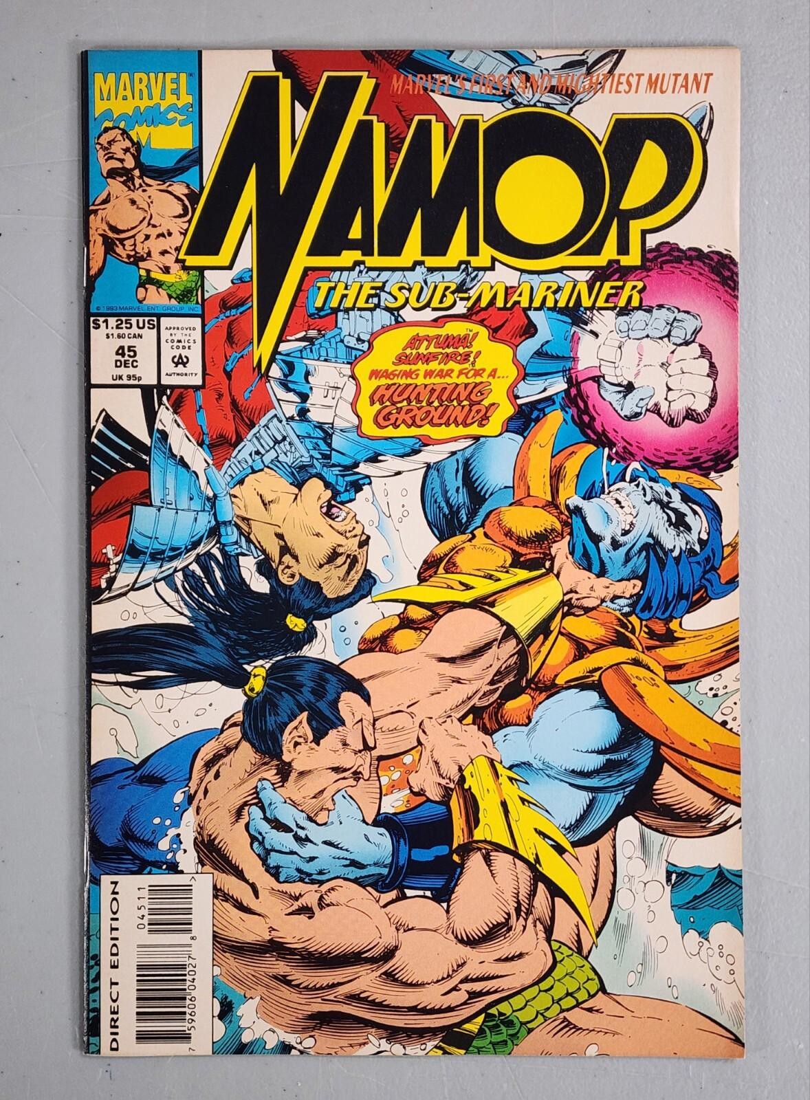 Namor the Sub-Mariner #44 45 46 47 VF to VF/NM Marvel 1993 lot 4
