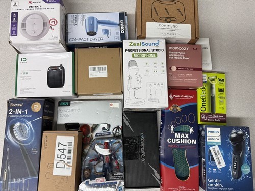 Amazon Target Walmart Wholesale Lot: NEW Factory Sealed Home & Electronics Mix