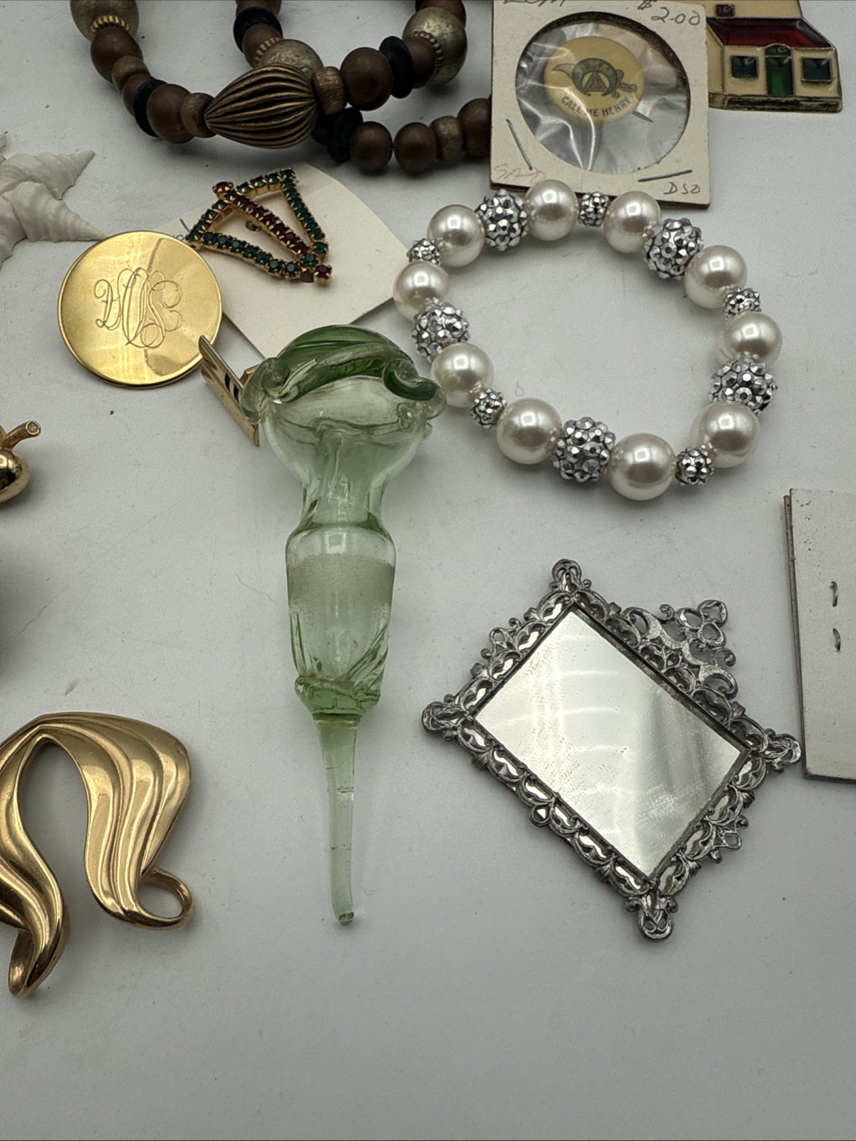Junk Drawer Lot Of Vintage Misc. Odds & Ends Jewelry, Collectibles and more