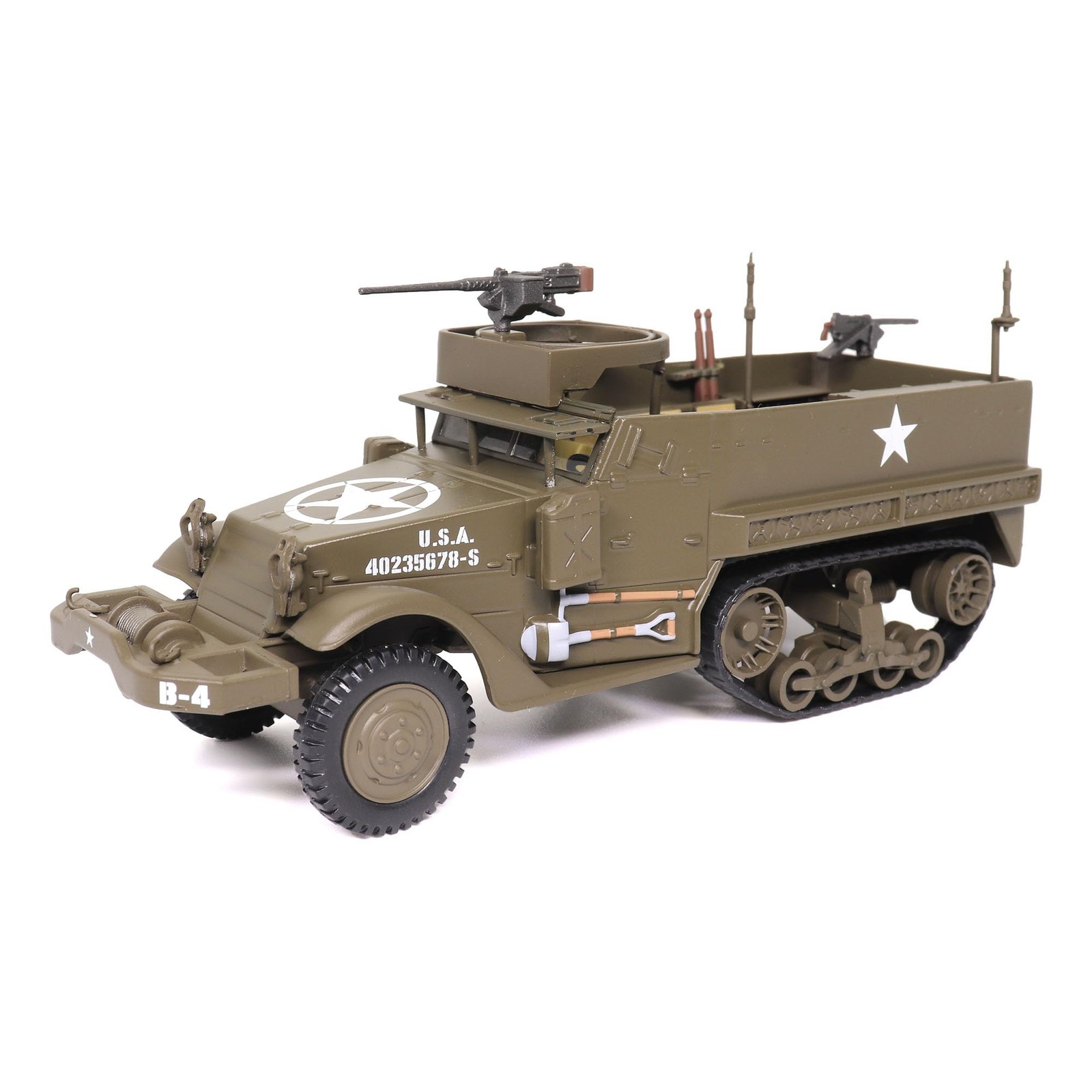 Motor City Classics 1:43 Military Diecast Vehicle Model Multicolor