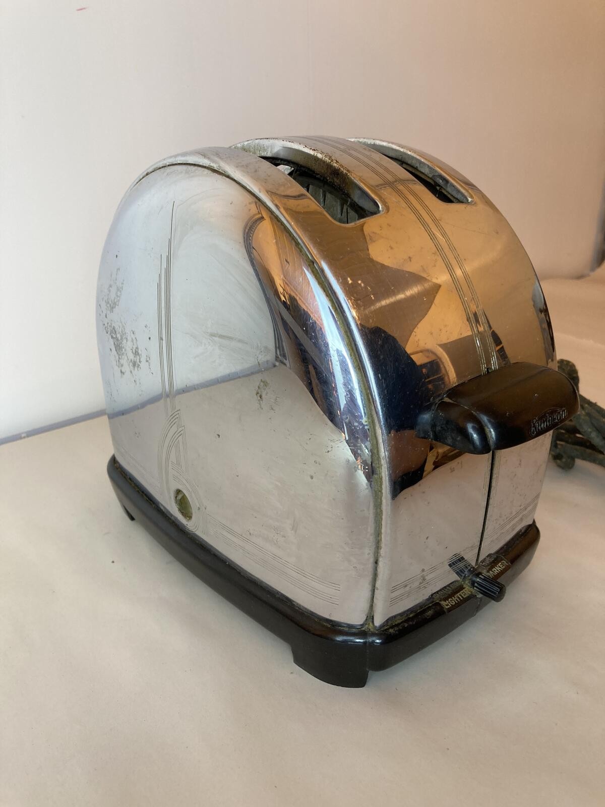 Vintage Sunbeam Chrome Automatic Toaster