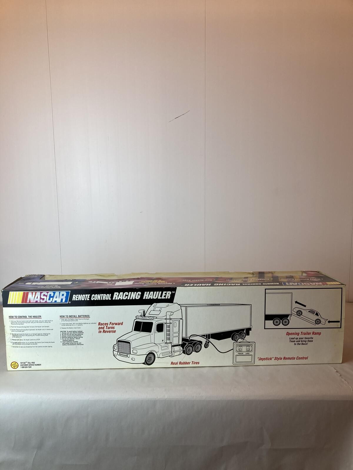 NASCAR Valvoline Radio-Control Racing Hauler Trailer in Box