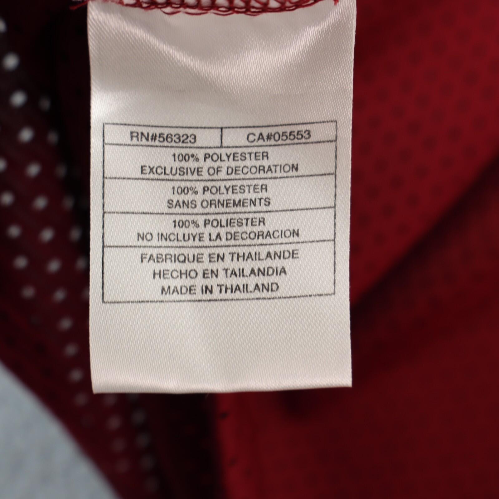 Nike Jersey Men XL Maroon NBA Nike Y2K FSU Redskins y2k